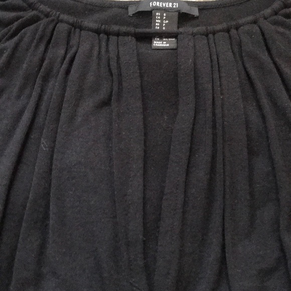 Forever 21 black long sleeve body suit - Picture 2 of 4